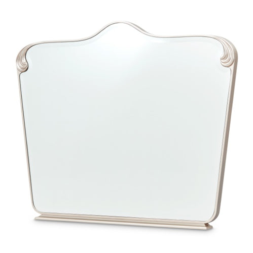 AICO Furniture Camellia Field Dresser Mirror in Caramel - Bargain Furniture (Detroit, MI)