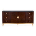 AICO Furniture Camellia Field Dresser in Warm Pecan - Bargain Furniture (Detroit, MI)