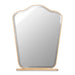AICO Furniture Camellia Field Vanity Mirror in Warm Pecan - Bargain Furniture (Detroit, MI)