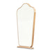 AICO Furniture Camellia Field Vanity Mirror in Warm Pecan - Bargain Furniture (Detroit, MI)
