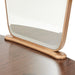 AICO Furniture Camellia Field Vanity Mirror in Warm Pecan - Bargain Furniture (Detroit, MI)