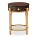 AICO Furniture Camellia Field End Table in Warm Pecan - Bargain Furniture (Detroit, MI)
