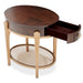 AICO Furniture Camellia Field End Table in Warm Pecan - Bargain Furniture (Detroit, MI)