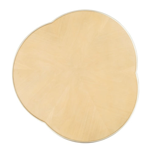 AICO Furniture Camellia Field Cocktail Table in Caramel - Bargain Furniture (Detroit, MI)