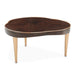 AICO Furniture Camellia Field Cocktail Table in Warm Pecan - Bargain Furniture (Detroit, MI)