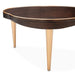 AICO Furniture Camellia Field Cocktail Table in Warm Pecan - Bargain Furniture (Detroit, MI)