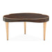 AICO Furniture Camellia Field Cocktail Table in Warm Pecan - Bargain Furniture (Detroit, MI)