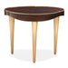 AICO Furniture Camellia Field End Table in Warm Pecan - Bargain Furniture (Detroit, MI)