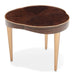 AICO Furniture Camellia Field End Table in Warm Pecan - Bargain Furniture (Detroit, MI)