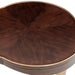 AICO Furniture Camellia Field End Table in Warm Pecan - Bargain Furniture (Detroit, MI)