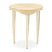 AICO Furniture Camellia Field Chairside Table in Caramel - Bargain Furniture (Detroit, MI)