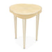AICO Furniture Camellia Field Chairside Table in Caramel - Bargain Furniture (Detroit, MI)