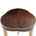 AICO Furniture Camellia Field Chairside Table in Warm Pecan - Bargain Furniture (Detroit, MI)