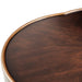 AICO Furniture Camellia Field Chairside Table in Warm Pecan - Bargain Furniture (Detroit, MI)