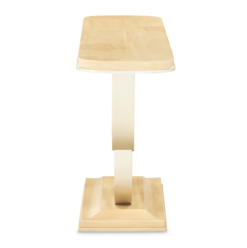 AICO Furniture Camellia Field Console Table in Caramel - Bargain Furniture (Detroit, MI)