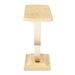 AICO Furniture Camellia Field Console Table in Caramel - Bargain Furniture (Detroit, MI)