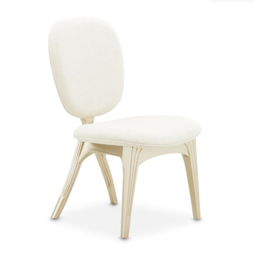 AICO Furniture Camellia Field Vanity Chair in Caramel - Bargain Furniture (Detroit, MI)