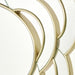 AICO Furniture Camellia Field Wall Mirror in Warm Pecan - Bargain Furniture (Detroit, MI)