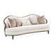 AICO Furniture Camellia Field Sofa in Warm Pecan - Bargain Furniture (Detroit, MI)
