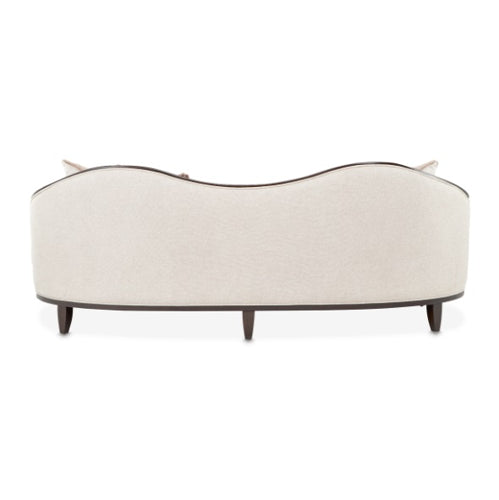 AICO Furniture Camellia Field Sofa in Warm Pecan - Bargain Furniture (Detroit, MI)
