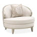 AICO Furniture Camellia Field Matching Chair in Caramel - Bargain Furniture (Detroit, MI)