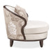 AICO Furniture Camellia Field Matching Chair in Warm Pecan - Bargain Furniture (Detroit, MI)