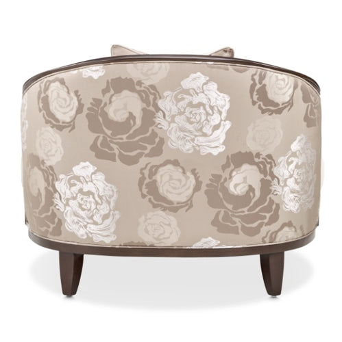 AICO Furniture Camellia Field Matching Chair in Warm Pecan - Bargain Furniture (Detroit, MI)