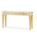 AICO Furniture La Terrazza Console Table in Silver Mist image