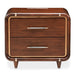 AICO Furniture Mason Park Nightstand in Umber - Bargain Furniture (Detroit, MI)