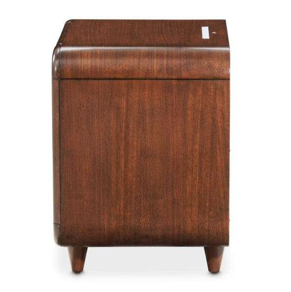 AICO Furniture Mason Park Nightstand in Umber - Bargain Furniture (Detroit, MI)