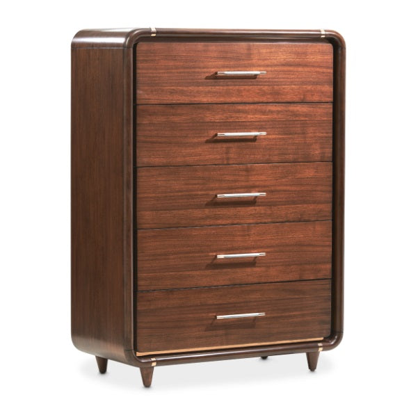 AICO Furniture Mason Park Gentelmen's Chest in Umber - Bargain Furniture (Detroit, MI)