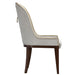 AICO Furniture Houston Assmebled Side Chair (Set of 2) in Walnut - Bargain Furniture (Detroit, MI)