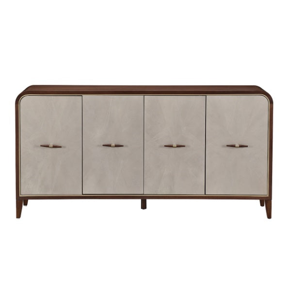 AICO Furniture Houston Sideboard in Walnut - Bargain Furniture (Detroit, MI)