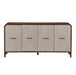 AICO Furniture Houston Sideboard in Walnut - Bargain Furniture (Detroit, MI)