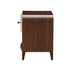 AICO Furniture Houston Small Nightstand in Walnut - Bargain Furniture (Detroit, MI)