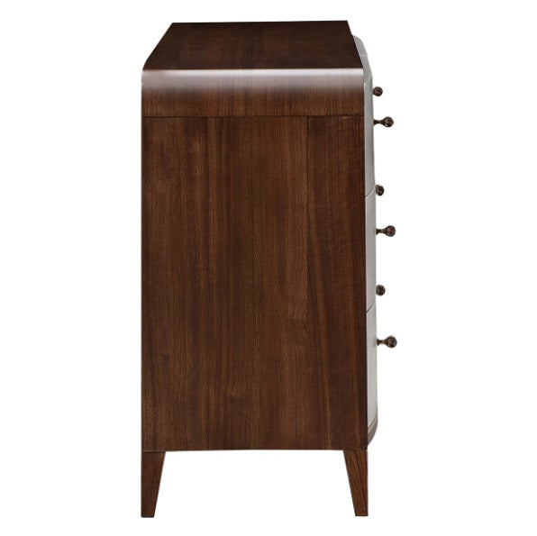 AICO Furniture Houston Dresser in Walnut - Bargain Furniture (Detroit, MI)