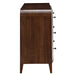 AICO Furniture Houston Dresser in Walnut - Bargain Furniture (Detroit, MI)