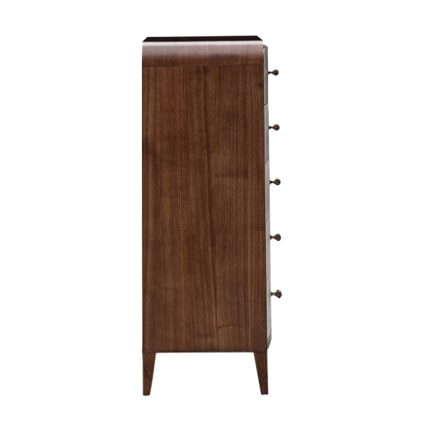 AICO Furniture Houston Chest in Walnut - Bargain Furniture (Detroit, MI)