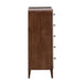 AICO Furniture Houston Chest in Walnut - Bargain Furniture (Detroit, MI)