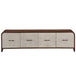 AICO Furniture Houston Media Cabinet in Walnut - Bargain Furniture (Detroit, MI)