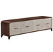 AICO Furniture Houston Media Cabinet in Walnut - Bargain Furniture (Detroit, MI)