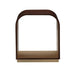 AICO Furniture Houston End Table in Walnut - Bargain Furniture (Detroit, MI)