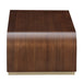 AICO Furniture Houston Cocktail Table in Walnut - Bargain Furniture (Detroit, MI)