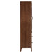 AICO Furniture Houston Display Cabinet in Walnut - Bargain Furniture (Detroit, MI)
