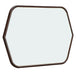 AICO Furniture Houston Wall Mirror in Walnut - Bargain Furniture (Detroit, MI)