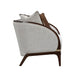 AICO Furniture Houston Loveseat Pebble in Walnut - Bargain Furniture (Detroit, MI)