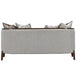 AICO Furniture Houston Loveseat Pebble in Walnut - Bargain Furniture (Detroit, MI)