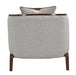 AICO Furniture Houston Chaise Pebble in Walnut - Bargain Furniture (Detroit, MI)