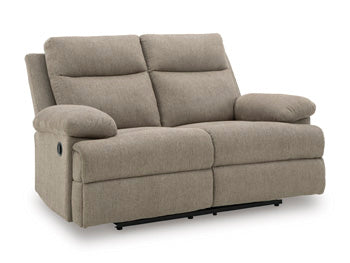 Side-Swipe Reclining Loveseat - Bargain Furniture (Detroit, MI)