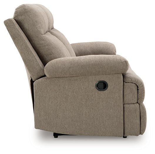 Side-Swipe Reclining Sofa with Drop Down Table - Bargain Furniture (Detroit, MI)